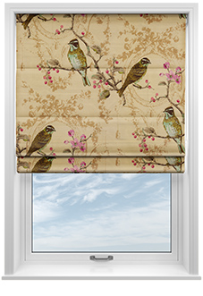 Wonderland, Cream - Roman Blind